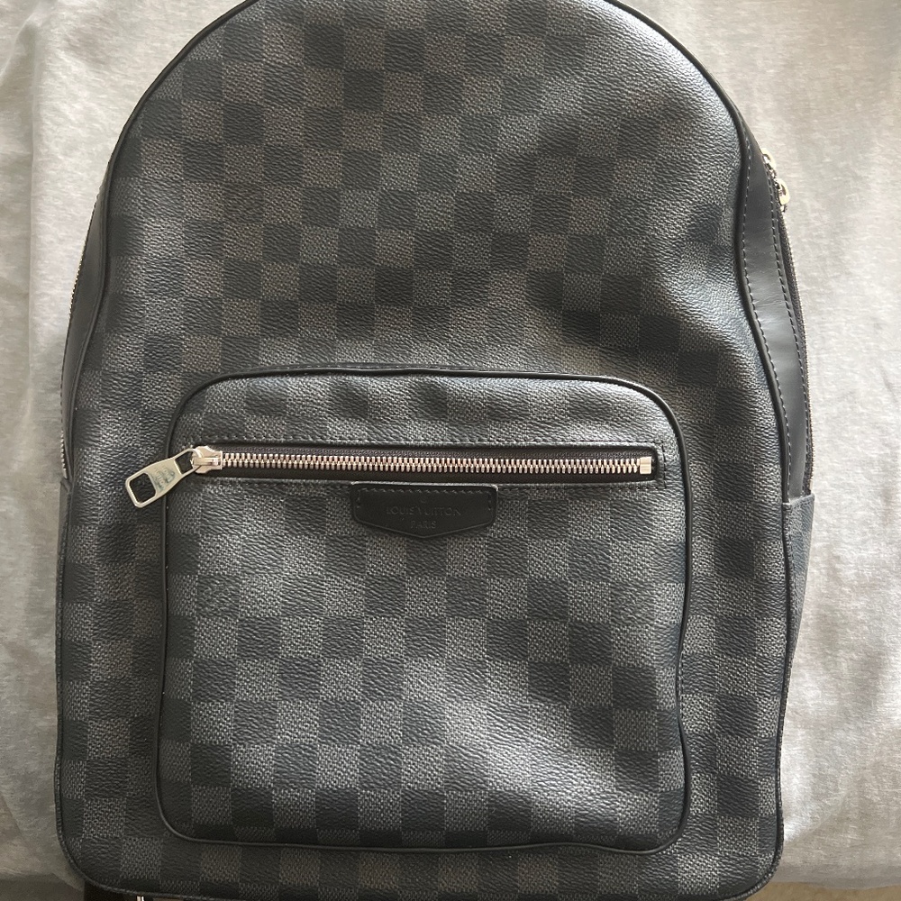 Louis Vuitton Josh Backpack Damier Graphite
